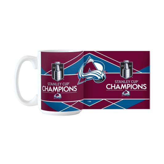 Colorado Avalanche 15oz Stanley Cup Champions Sublimated Mug - Logo Brands - Flyclothing LLC