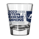 TB Lightning 2oz Conference Champions Shot Glass - Logo Brands - Flyclothing LLC