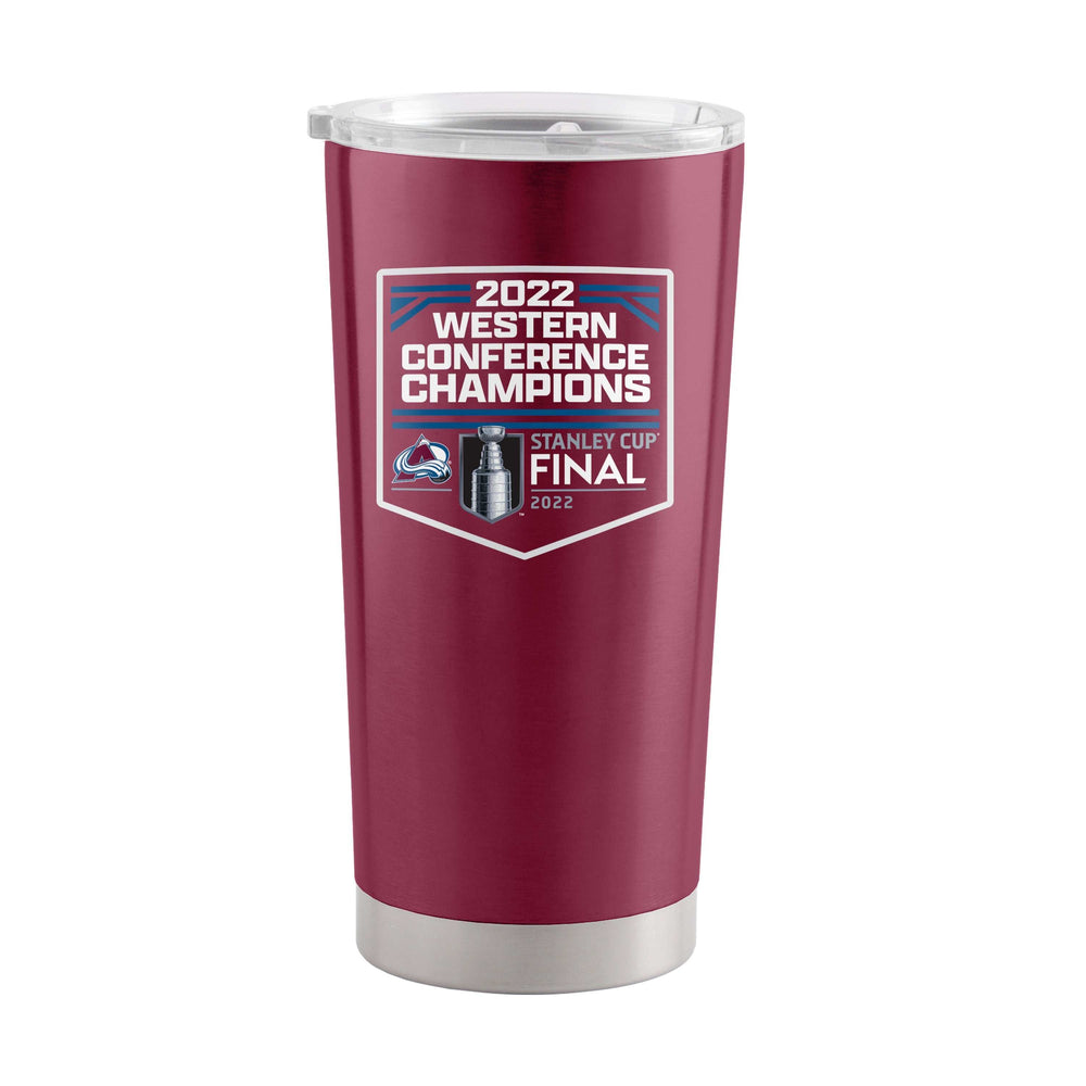 Colorado Avalanche 20oz Conference Champions Stainless Tumbler - Logo Brands - Flyclothing LLC