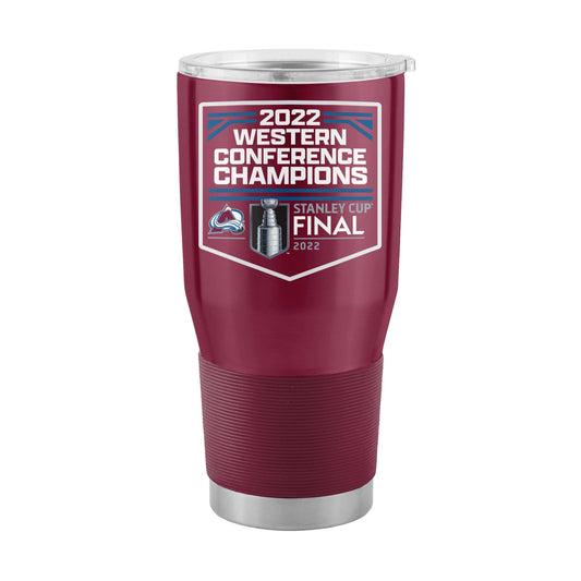 Colorado Avalanche 30oz Conference Champions Stainless Tumbler - Logo Brands - Flyclothing LLC
