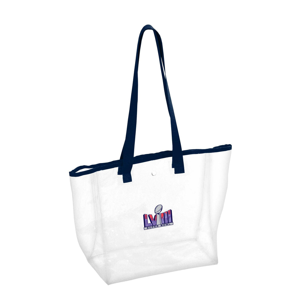 Super Bowl 58 Clear Tote - Logo Brands - Flyclothing LLC