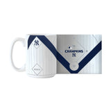 NY Yankees 2024 American League Champs 15oz Sublimated Mug - Logo Brands - Flyclothing LLC