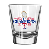 Texas Rangers 2oz 2023 World Series Champions Repeat Shot Glass