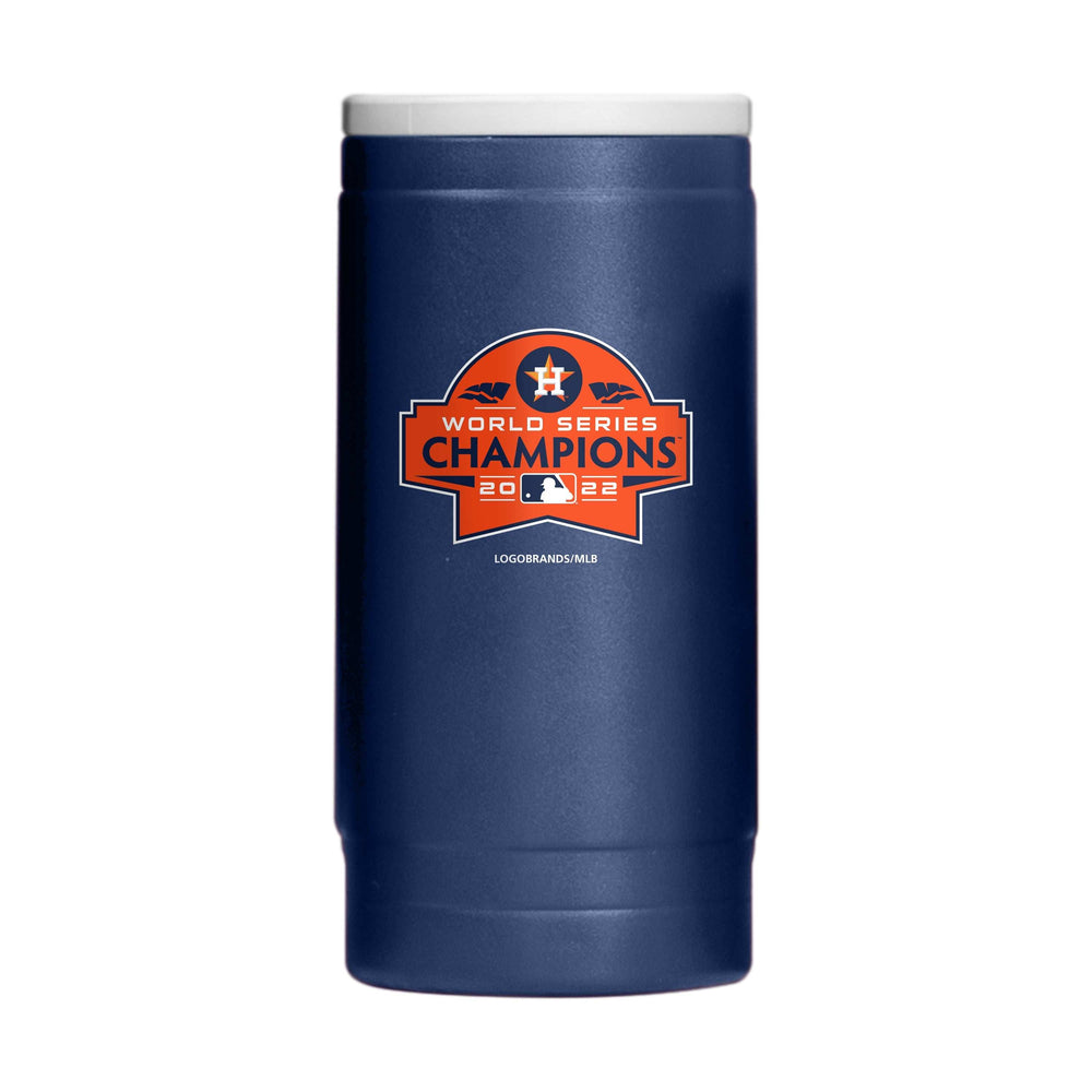 Houston Astros World Series Champs 12oz PC Slim Can Coolie - Logo Brands - Flyclothing LLC