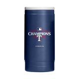 Texas Rangers 12oz 2023 AL Champions PC Slim Can Coolie - Logo Brands - Flyclothing LLC