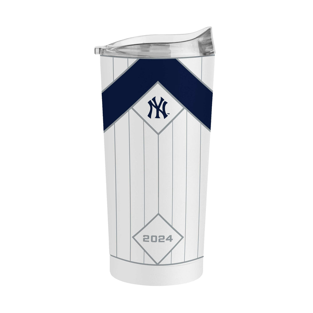 NY Yankees 2024 American League Champs 20oz PC Tumbler - Logo Brands - Flyclothing LLC
