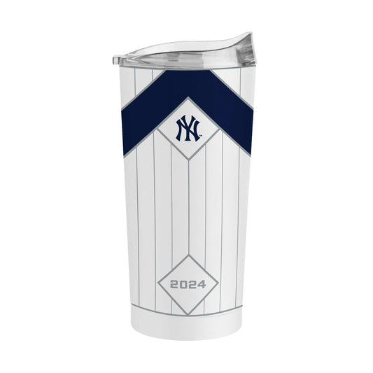 NY Yankees 2024 American League Champs 20oz PC Tumbler - Logo Brands - Flyclothing LLC