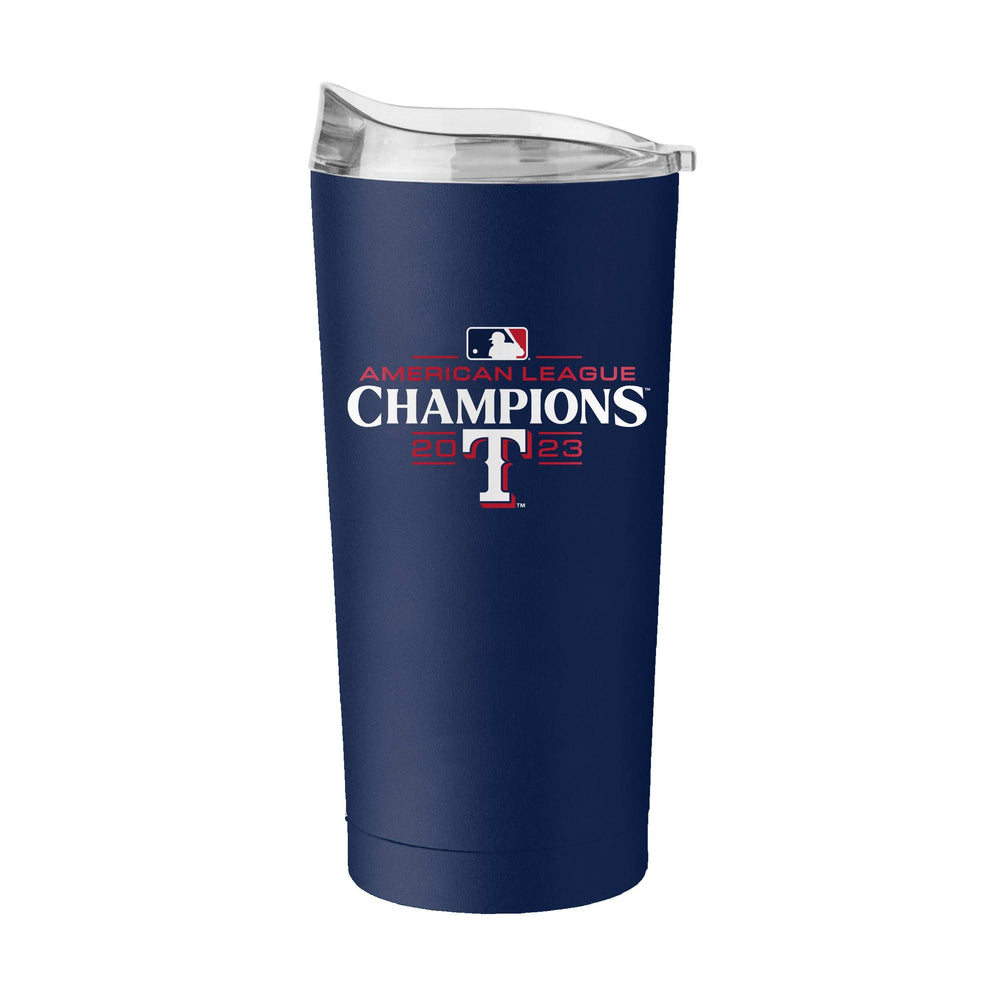 Texas Rangers 20oz 2023 AL Champions PC Tumbler - Logo Brands - Flyclothing LLC