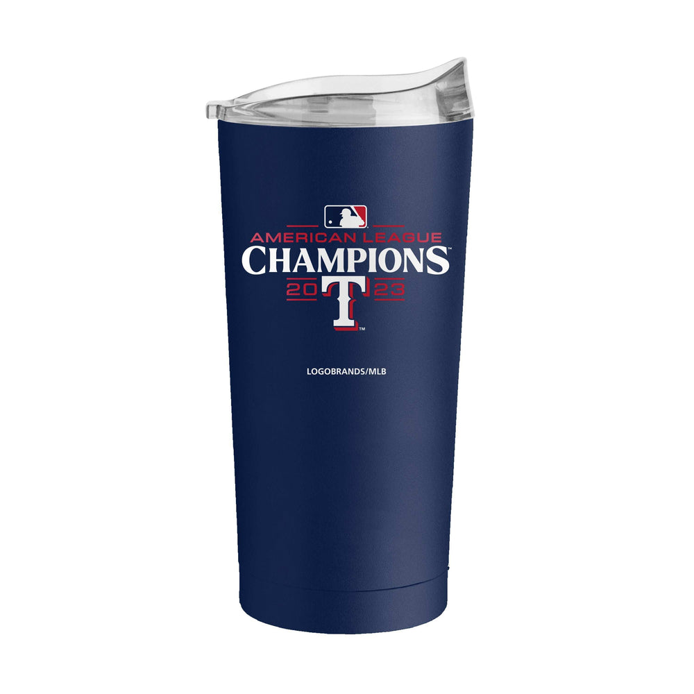 Texas Rangers 20oz 2023 AL Champions PC Tumbler - Logo Brands - Flyclothing LLC