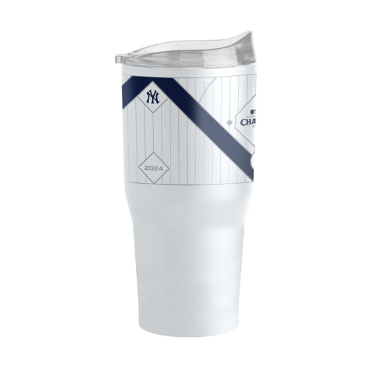 NY Yankees 2024 American League Champs 30oz PC Tumbler - Logo Brands - Flyclothing LLC