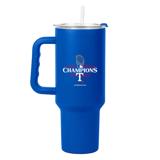 Texas Rangers 40oz 2023 World Series Champions PC Tumbler - Logo Brands - Flyclothing LLC