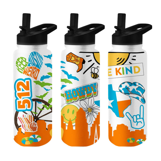 Austin 34oz Native Quencher Bottle - Logo Brands - Flyclothing LLC