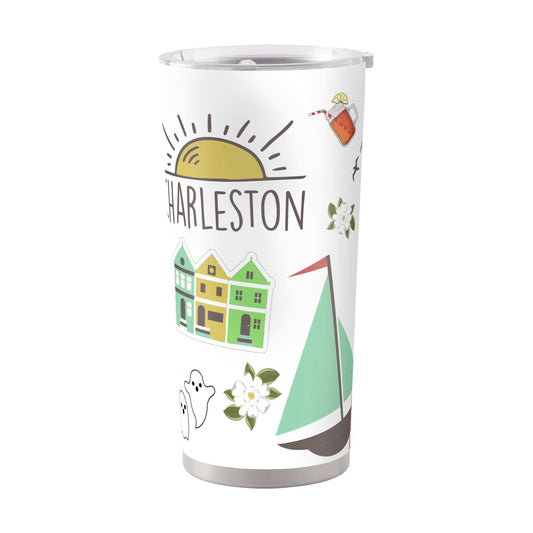 Charleston 20oz Native Powder Coat Tumbler - Logo Brands - Flyclothing LLC