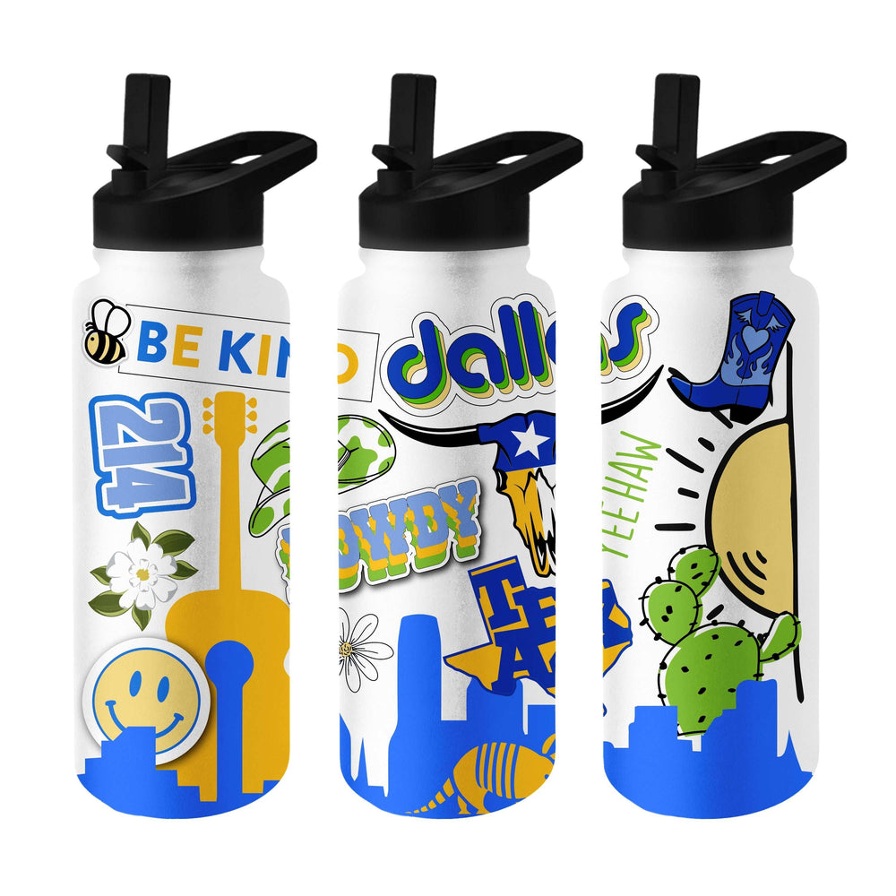 Dallas 34oz Native Quencher Bottle