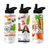 Los Angeles 34oz Native Quencher Bottle - Logo Brands - Flyclothing LLC