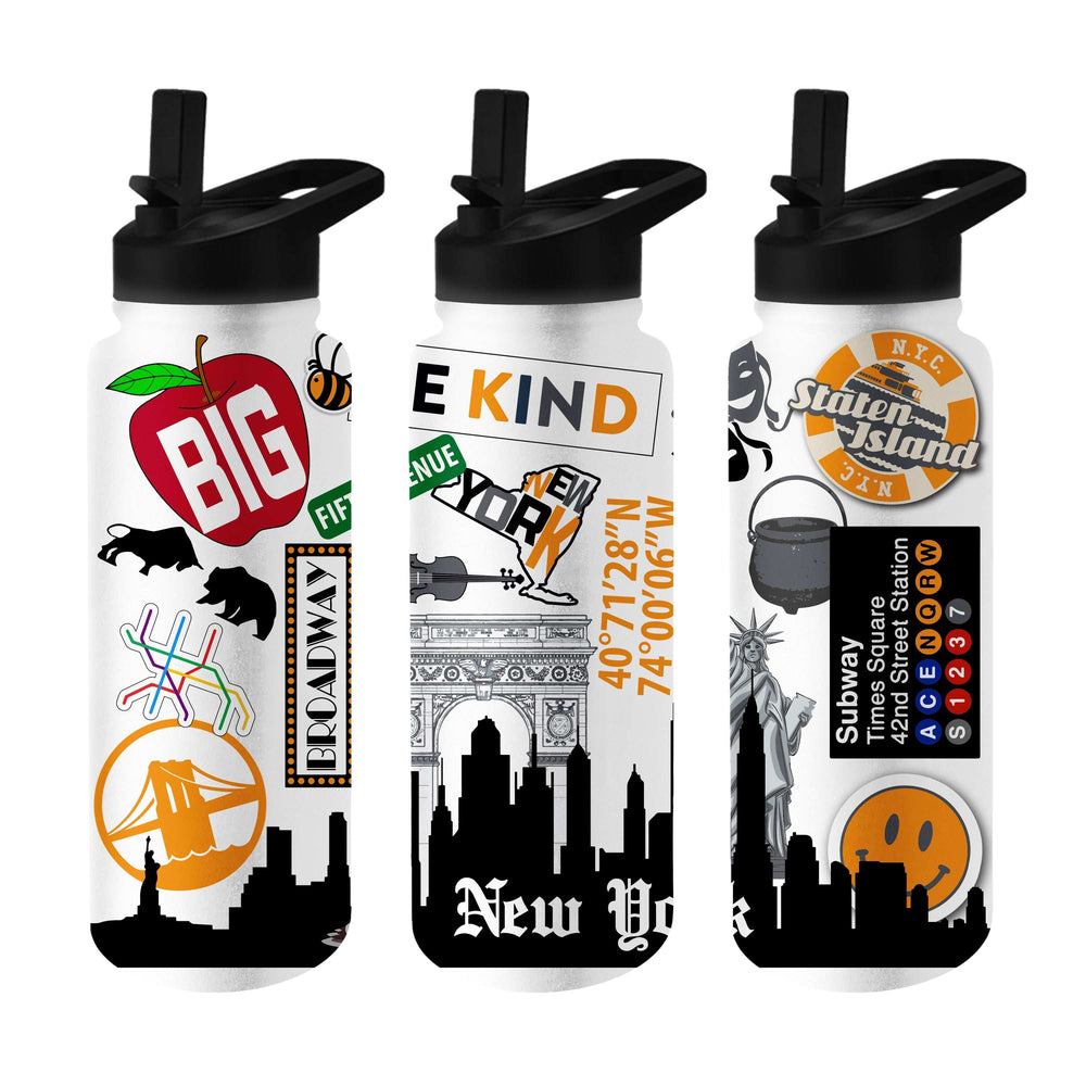 New York City 34oz Native Quencher Bottle - Logo Brands - Flyclothing LLC