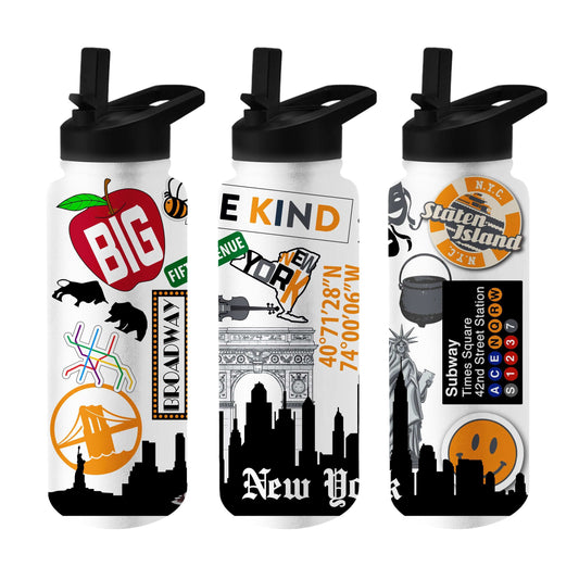 New York City 34oz Native Quencher Bottle - Logo Brands - Flyclothing LLC