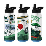 Portland 34oz Native Quencher Bottle - Logo Brands - Flyclothing LLC