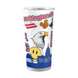Washington DC 20oz Native Powder Coat Tumbler - Logo Brands - Flyclothing LLC