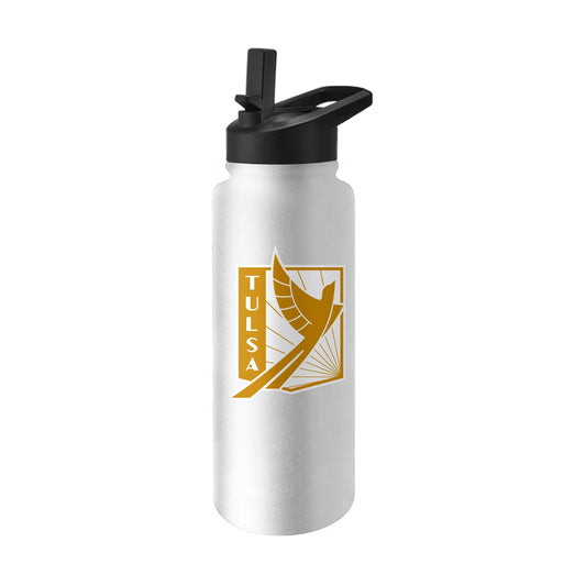 Tulsa FC 34oz Logo Quencher Bottle - Logo Brands - Flyclothing LLC