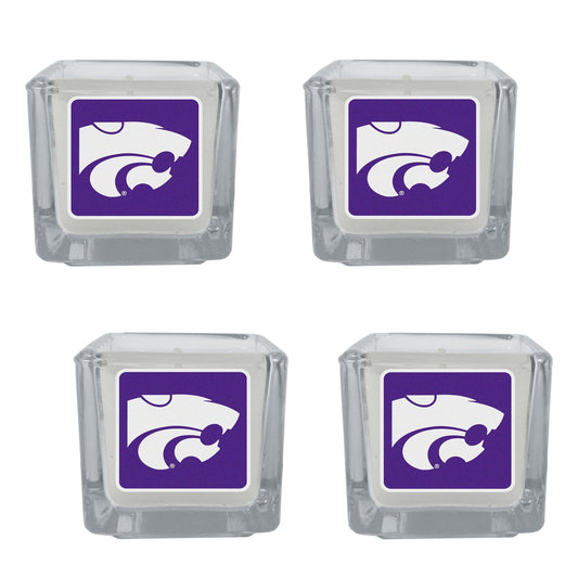 Kansas St. Wildcats Scented Candles, 4 pk - Kansas St. Wildcats