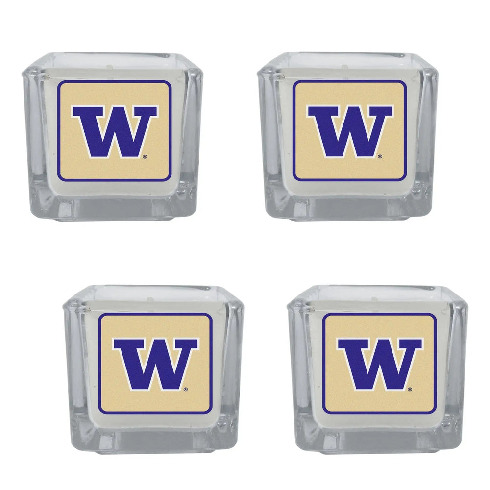 Washington Huskies Scented Candles, 4 pk - Washington Huskies