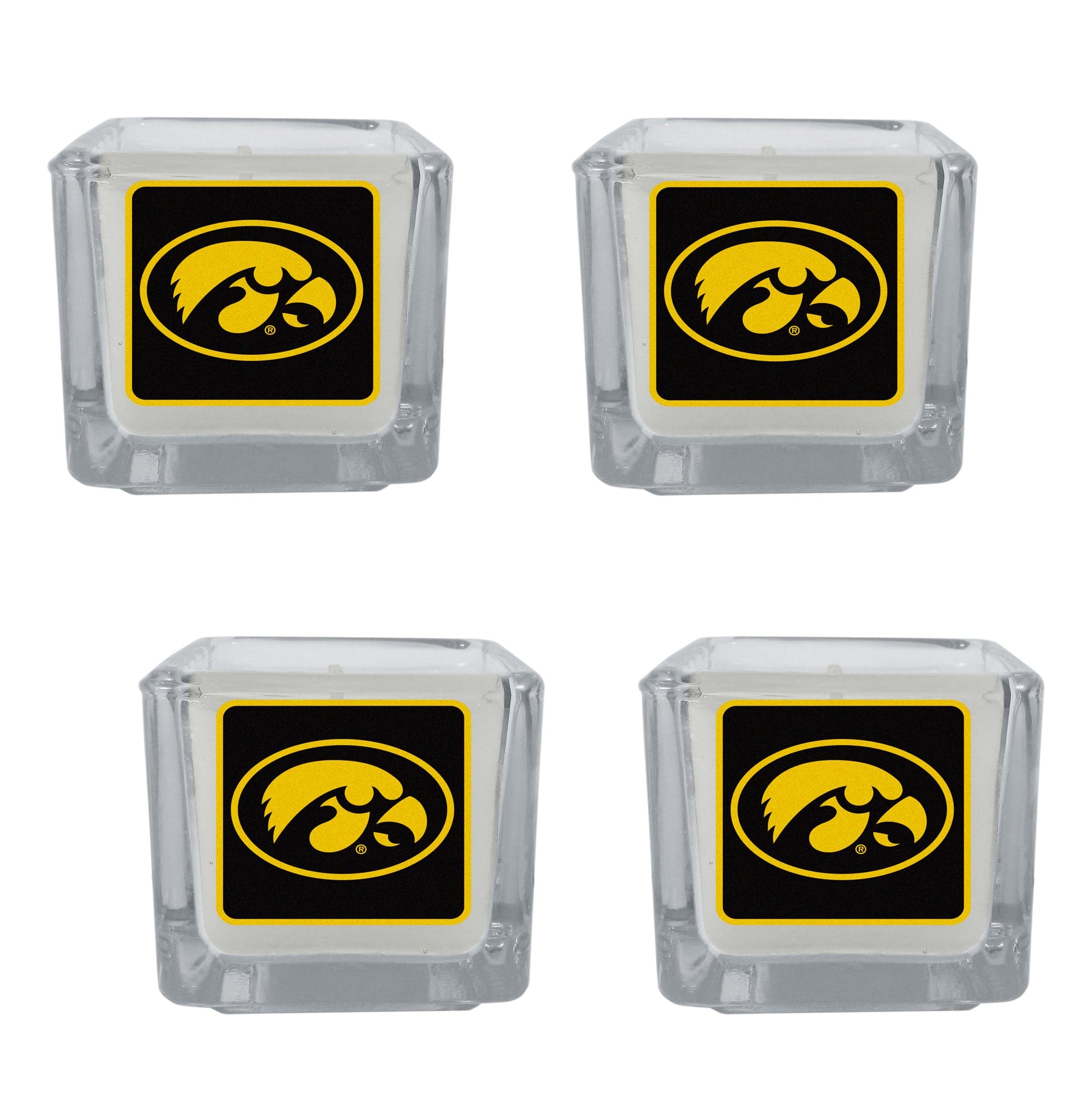 Iowa Hawkeyes Scented Candles, 4 pk - Iowa Hawkeyes