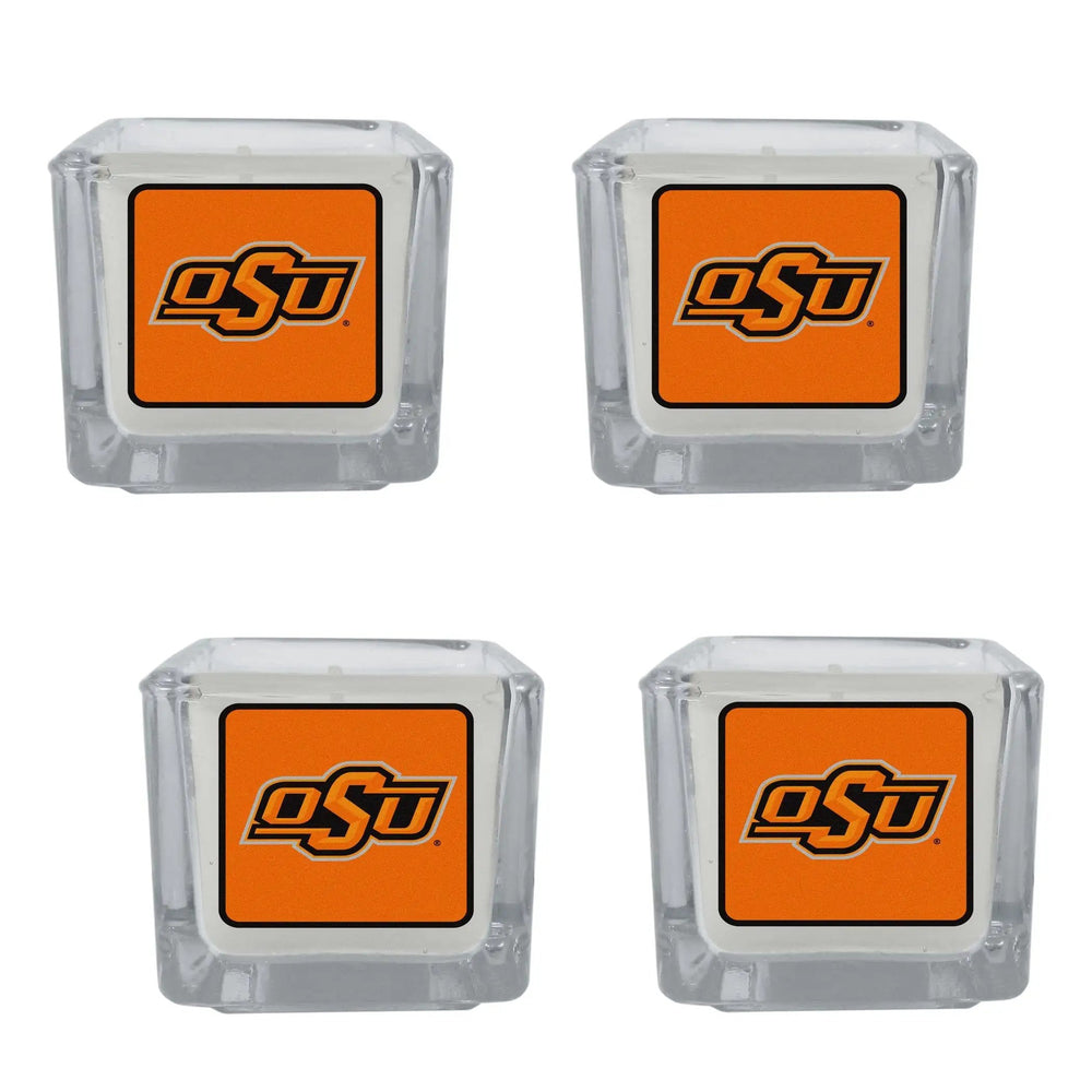 Oklahoma St. Cowboys Scented Candles, 4 pk - Oklahoma St. Cowboys