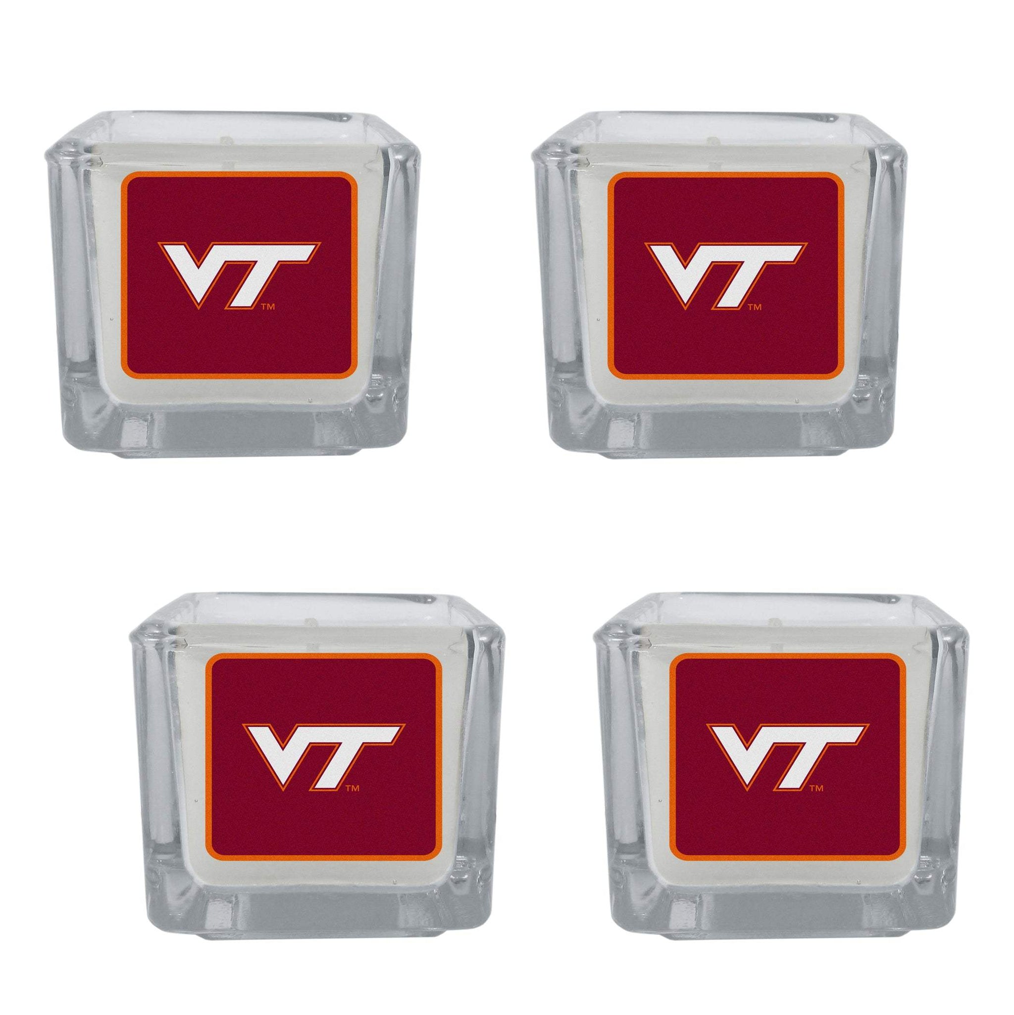 Virginia Tech Hokies Scented Candles, 4 pk - Virginia Tech Hokies - Flyclothing LLC