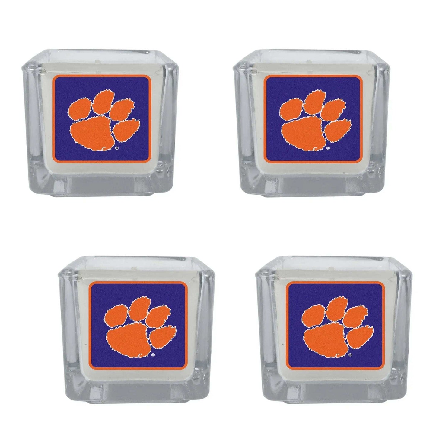 Clemson Tigers Scented Candles, 4 pk - Clemson Tigers - Flyclothing LLC
