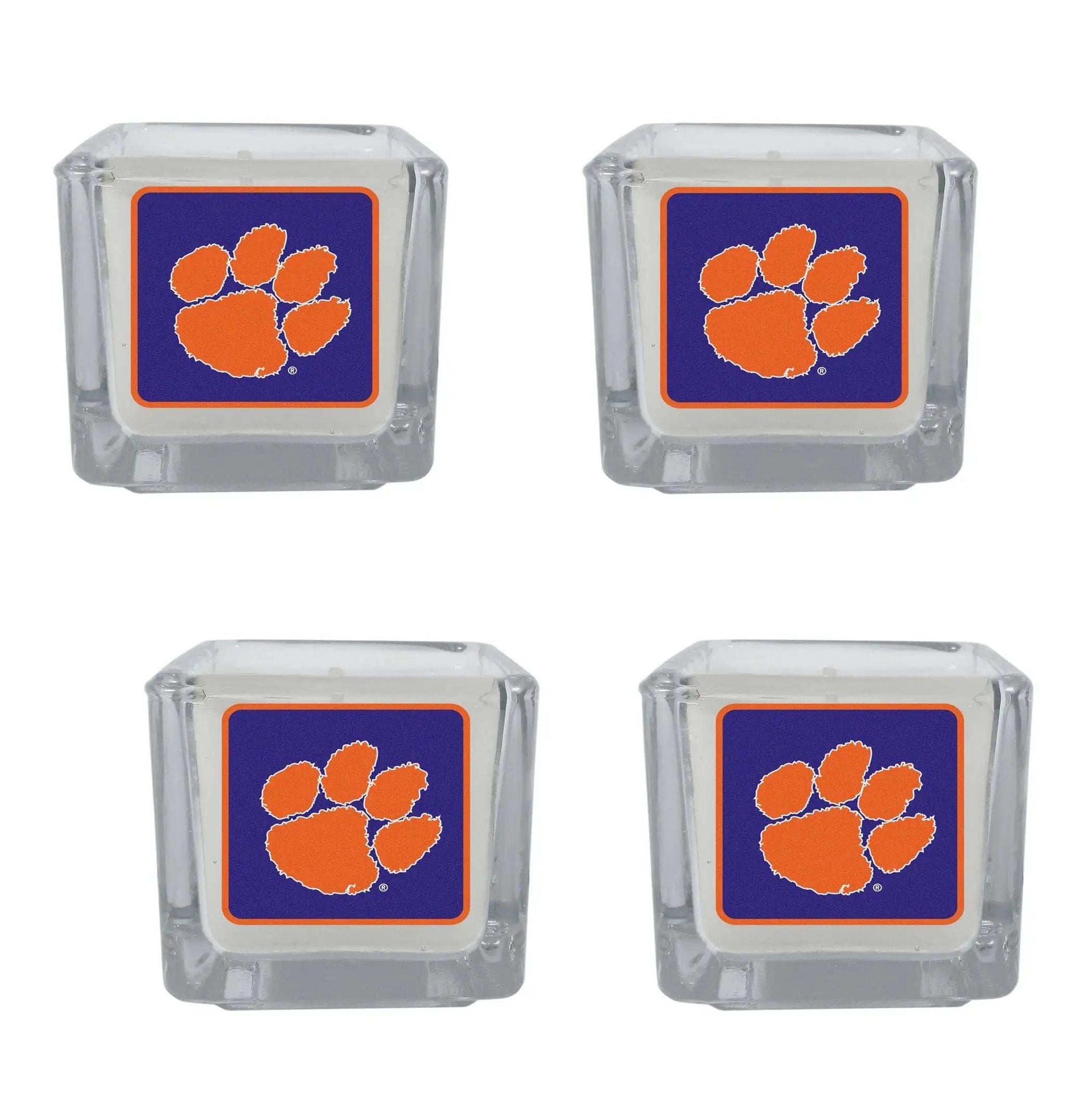 Clemson Tigers Scented Candles, 4 pk - Clemson Tigers - Flyclothing LLC