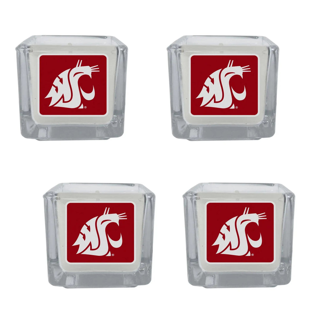 Washington St. Cougars Scented Candles, 4 pk - Washington St. Cougars