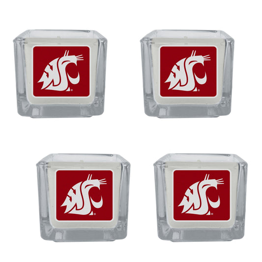 Washington St. Cougars Scented Candles, 4 pk