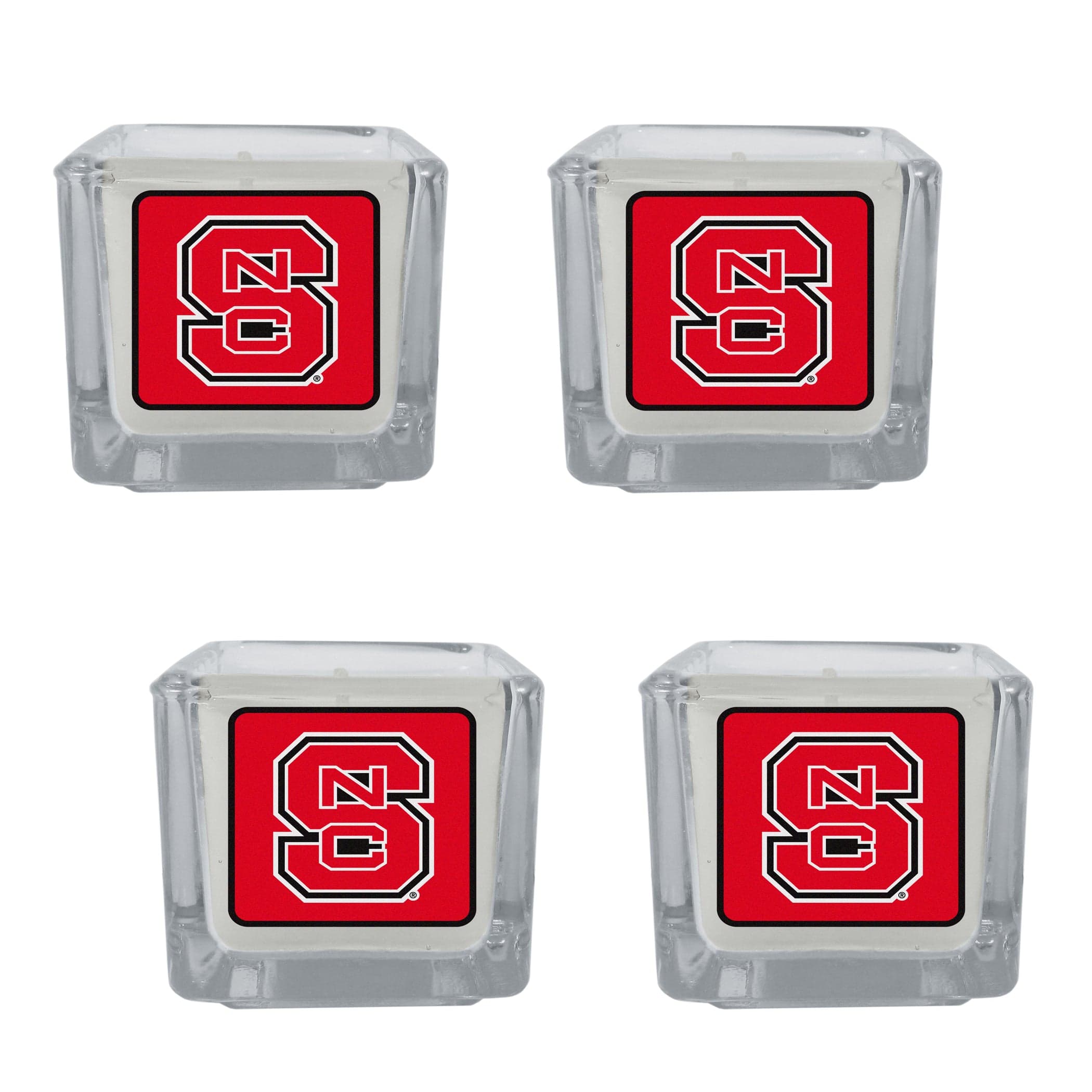 N. Carolina St. Wolfpack Scented Candles, 4 pk - N. Carolina St. Wolfpack