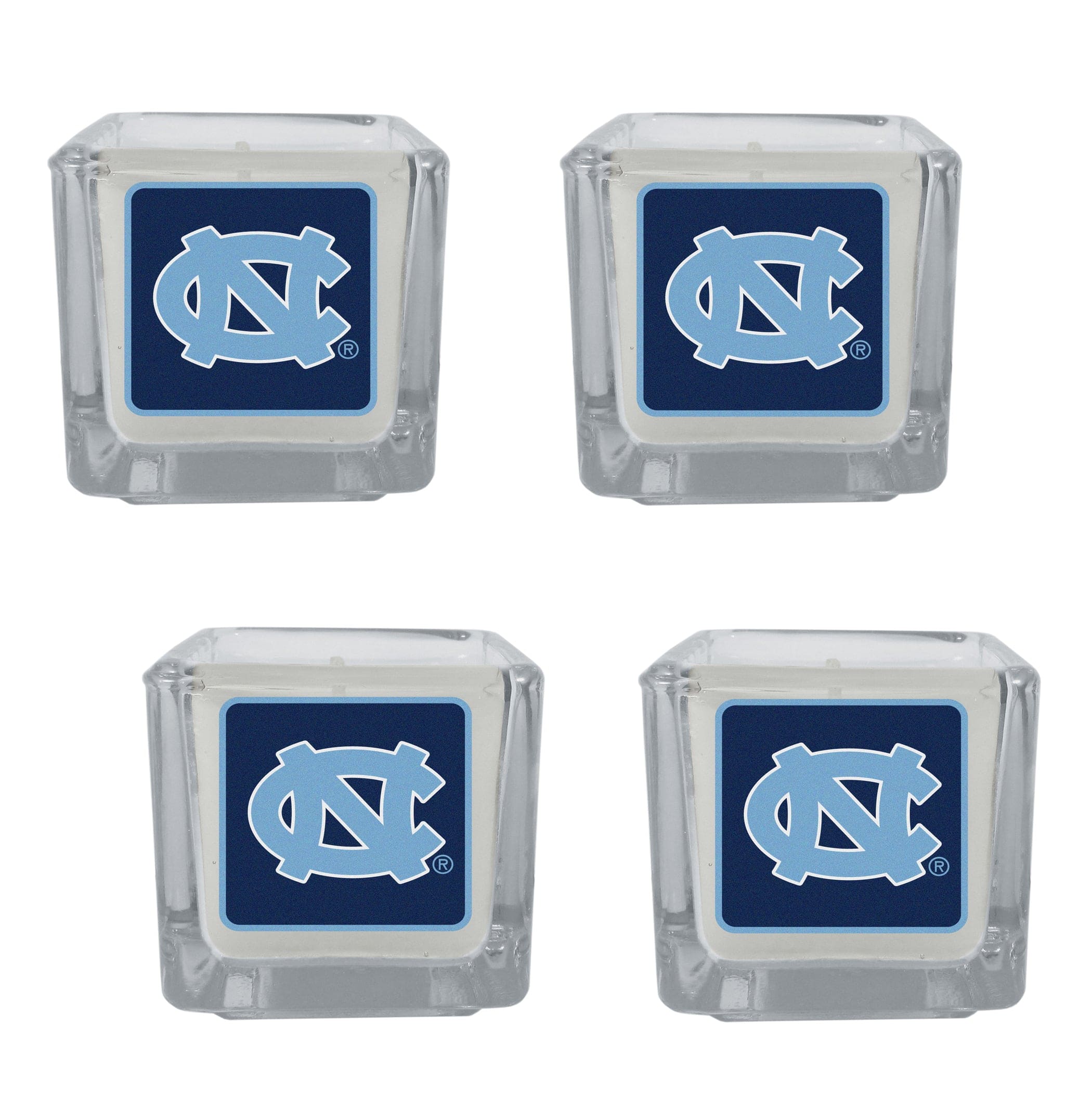 N. Carolina Tar Heels Scented Candles, 4 pk - N. Carolina Tar Heels