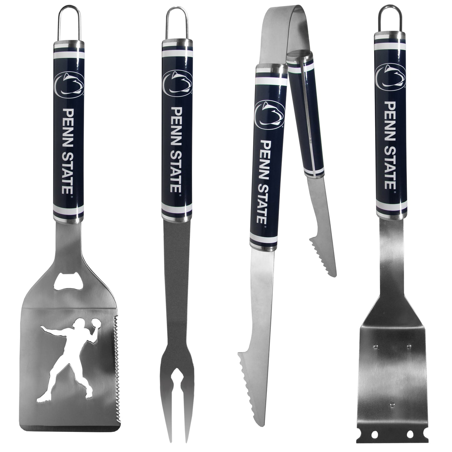 Penn St. Nittany Lions 4 pc Logo Grill Tool Set