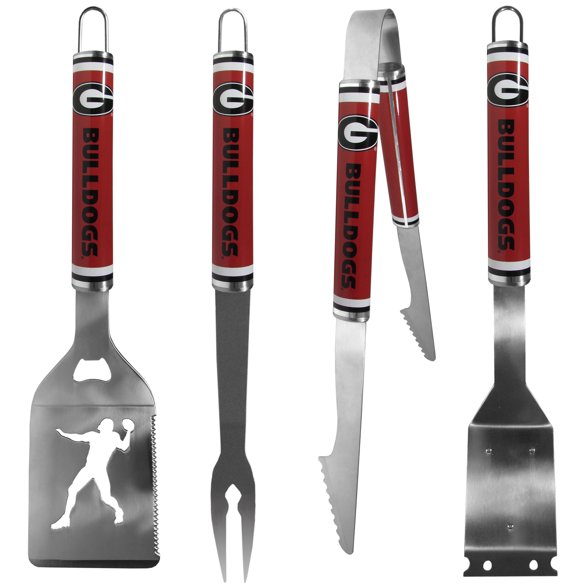 Georgia Bulldogs 4 pc Logo Grill Tool Set