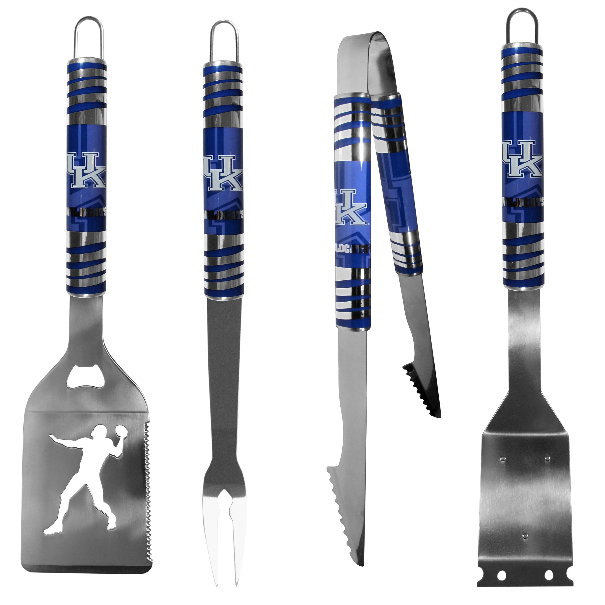 Kentucky Wildcats 4 pc Steel Grill Tool Set