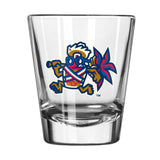 Lehigh Valley IronPigs Mamajuana Running 2oz Flipside Shot Glass