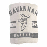 Savannah Bananas Sublimated Sweatshirt Blanket - Logo Brands - Flyclothing LLC