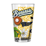 Savannah Bananas 16oz Native Pint Glass - Logo Brands - Flyclothing LLC