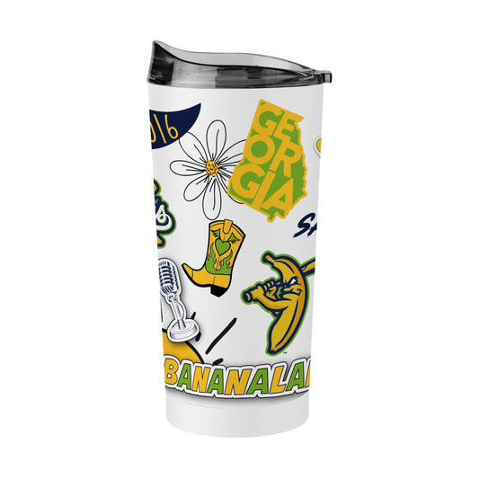 Savannah Bananas 20oz Native Powder Coat Tumbler - Logo Brands - Flyclothing LLC