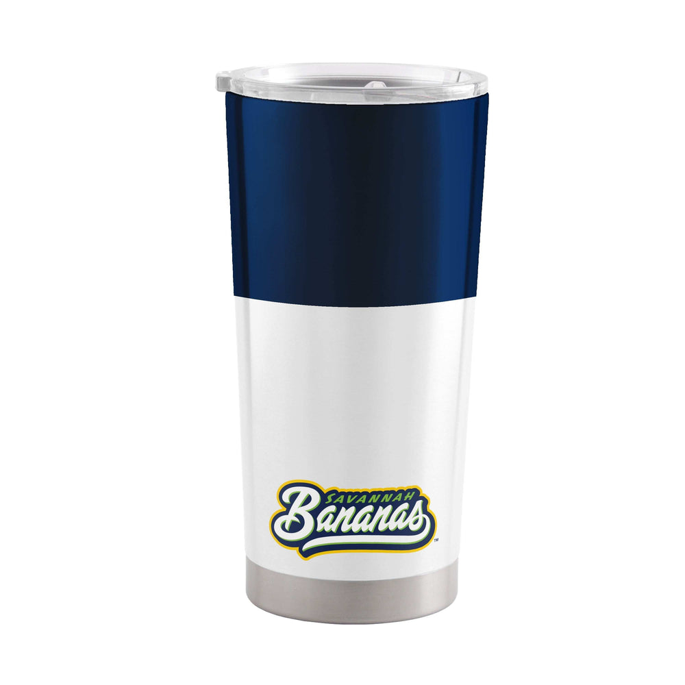 Savannah Bananas 20oz Colorblock Stainless Tumbler - Logo Brands - Flyclothing LLC