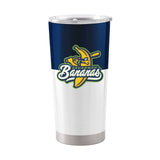 Savannah Bananas 20oz Colorblock Stainless Tumbler - Logo Brands - Flyclothing LLC