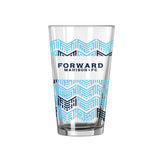 Forward Madison FC 16oz Pattern Pint Glass