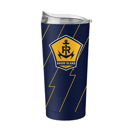 Rhode Island FC 20oz Flipside Powder Coat Tumbler - Logo Brands - Flyclothing LLC
