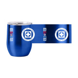 Cruz Azul FC 16oz Gameday Stainless Curved Beverage - Logo Brands - Flyclothing LLC
