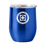 Cruz Azul FC 16oz Gameday Stainless Curved Beverage - Logo Brands - Flyclothing LLC