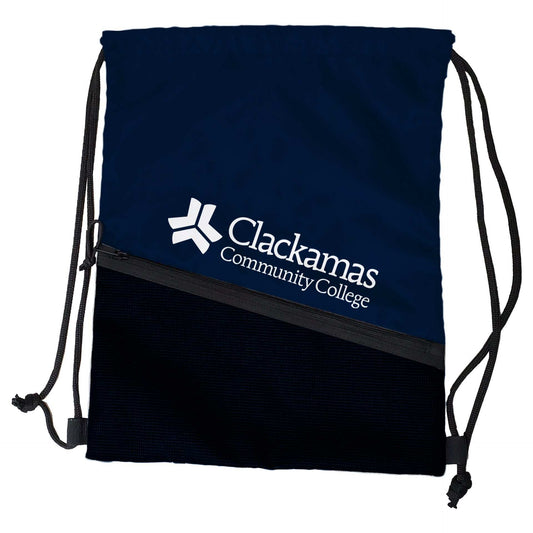 Clackamas Community College Tilt Backsack - Logo Brands - Flyclothing LLC