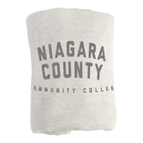 Niagara County Community College Sublimated Sweatshirt Blanket